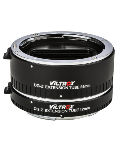 Anillos de Tubo de Extensión Macro VILTROX 12mm 24mm para Nikon Z