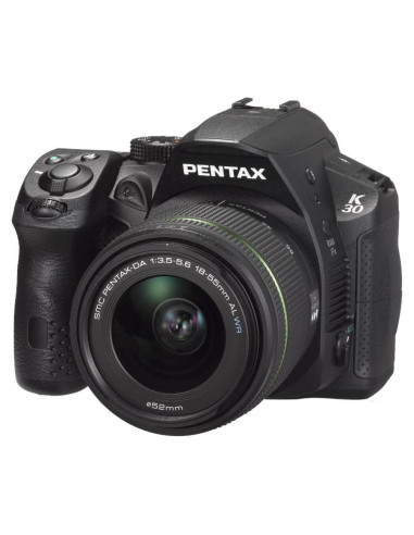 Cámara DSLR Pentax K-30 16MP con Lente 18-55WR Sellada