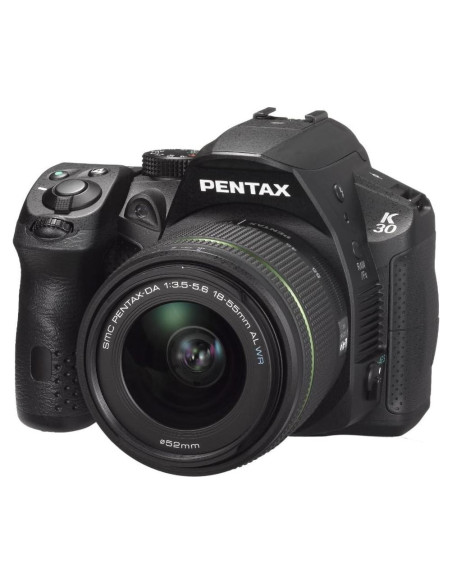 Cámara DSLR Pentax K-30 16MP con Lente 18-55WR Sellada