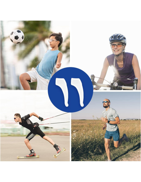 Ganchos Antideslizantes para Gafas de Oído - Silicona 6 Pzas