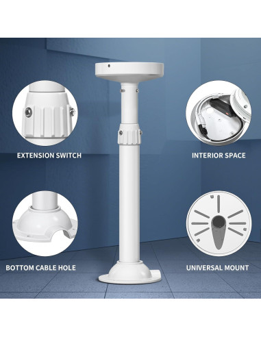 Soporte Extensible para Cámara de Seguridad ZT-NET 30-60 cm