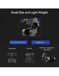 Kit de Seguimiento de Cabeza FPV C-20T con Gimbal 3 Ejes 2