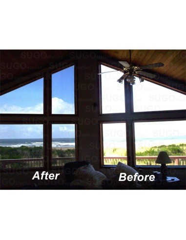 Película de Tintado de Ventanas Sugo 0.91x15.24m Unidireccional