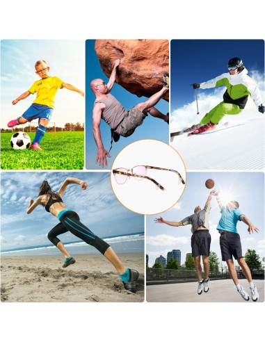 Mangas de agarre para gafas SMARTTOP - Silicona antideslizante