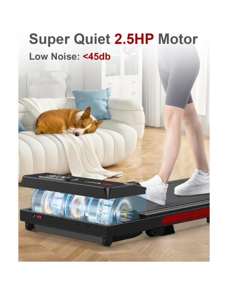 Caminadora Gywowken T3 Bajo Escritorio 136 KG Inclinación 5%