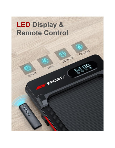 Caminadora Gywowken T3 Bajo Escritorio 136 KG Inclinación 5%