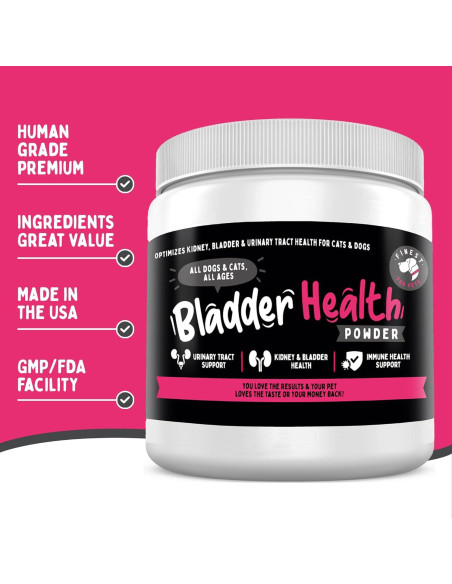 Suplemento de Arándano para Vejiga y Riñón de Perros y Gatos - 120g