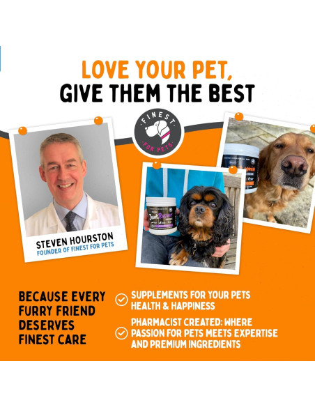 Suplemento de Arándano para Vejiga y Riñón de Perros y Gatos - 120g