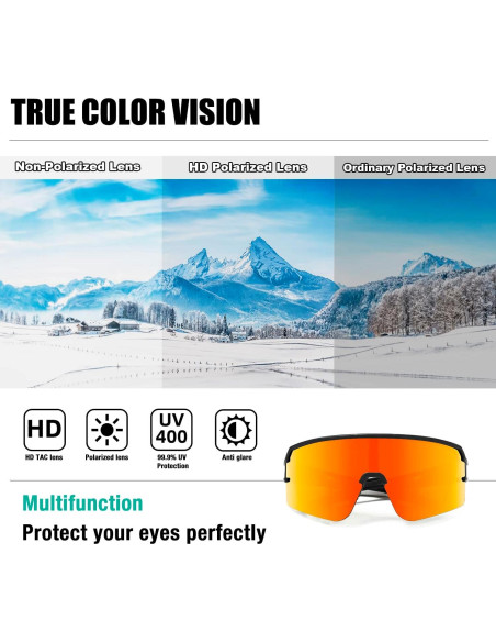 Gafas de Ciclismo AVV Polarizadas UV400 para Deportes