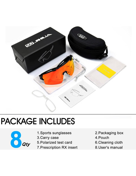 Gafas de Ciclismo AVV Polarizadas UV400 para Deportes