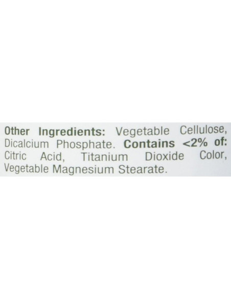 Magnesio Nature's Bounty 500mg 200 Tabletas Total