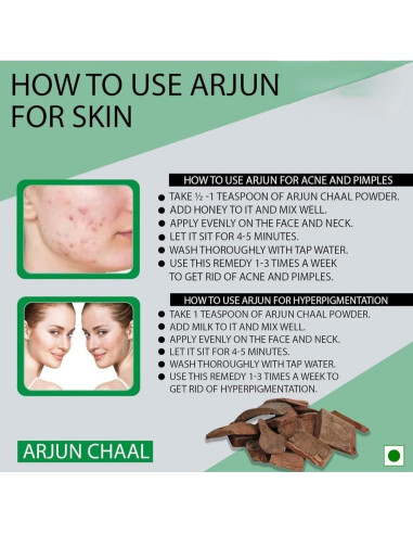 Corteza de Arjuna 200g MIMPER INDIA - 100% Natural y Orgánica