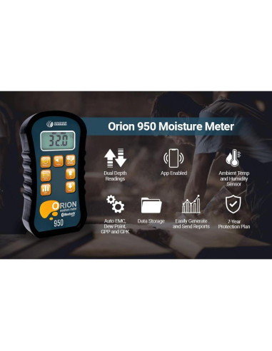 Medidor de Humedad de Madera Wagner Meters Orion 950 Bluetooth