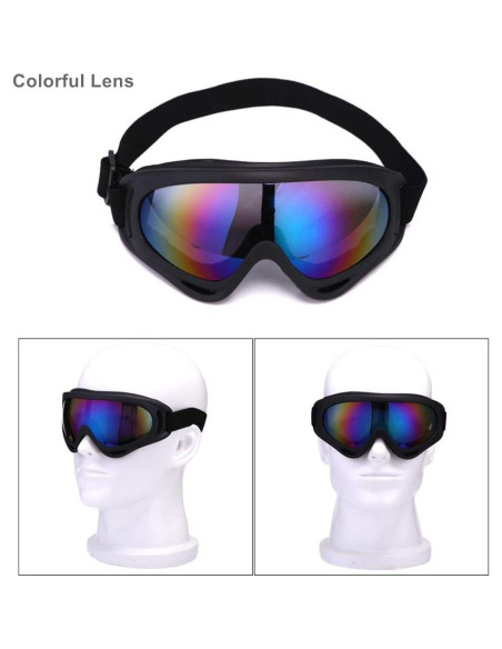 Gafas de esquí LJDJ - Pack de 2 - Protección UV y viento