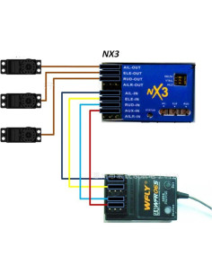 Controlador de Vuelo NX3 DBEIXIWEI Micro 25x40mm 2