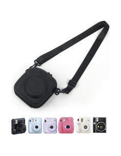 Funda de Almacenamiento Dura EVA para Fujifilm Instax Mini - Negra