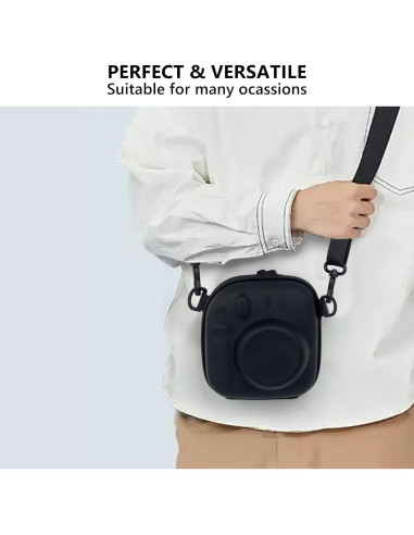 Funda de Almacenamiento Dura EVA para Fujifilm Instax Mini - Negra