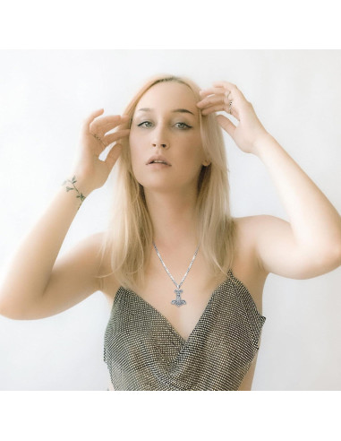 Collar Vikingos Mjolnir Thor Plata Esterlina 925 61 cm