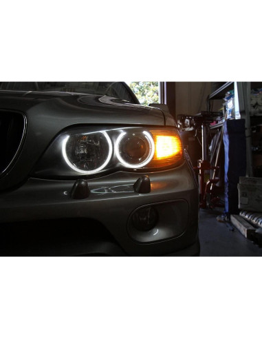 2 Bombillas LED de Marcador Halo 5W CSSLYZL para BMW