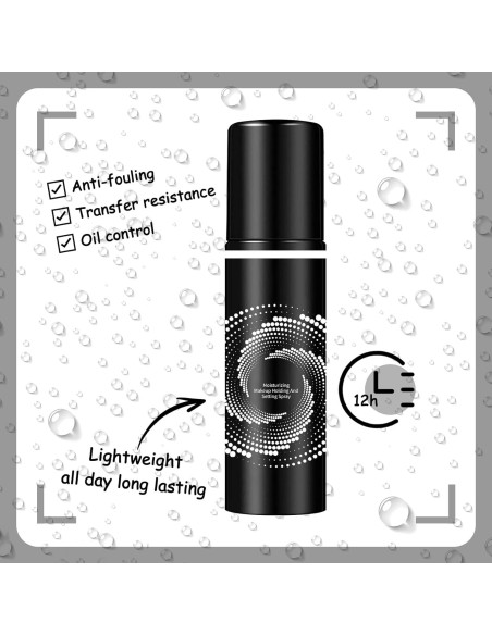 Paquete de 2 Spray Fijador de Maquillaje Fusang 280g