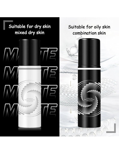 Paquete de 2 Spray Fijador de Maquillaje Fusang 280g