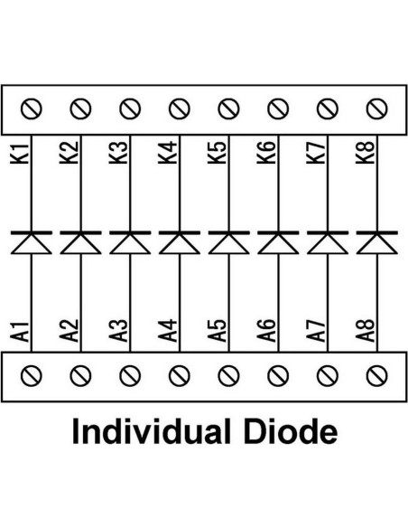 Módulo de Diodo Individual 6A10 Electronics-Salon 6A 1000V