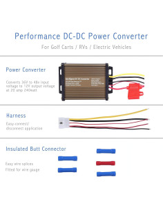 Regulador de Voltaje Pro Chaser 20A 240W 36V a 12V 2