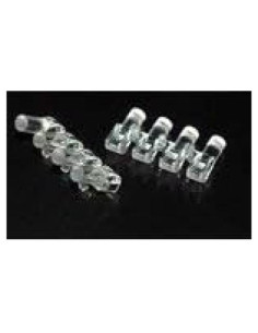 Tubería de Luz LED Redonda Clara Rígida 25 Unidades