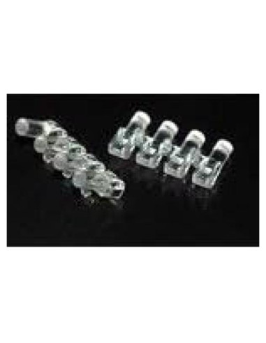 Tubería de Luz LED Redonda Clara Rígida 25 Unidades