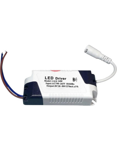 Transformador LED 8-24W EMKIERTYERYR No Aislado 8-18V