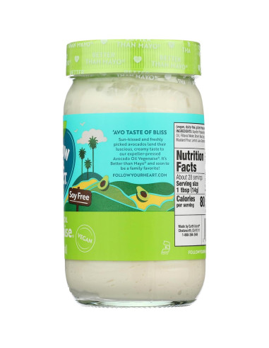 Vegenaise Aceite de Aguacate 473ml Sigue Tu Corazón