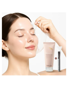 Mascarilla Facial Nocturna FARMSTAY Arroz y Ácido Hialurónico 150ml