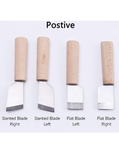 Cuchillo de Corte de Cuero WUTA Acero Alta Velocidad 55mm 2