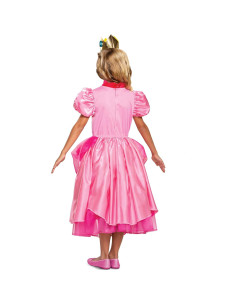 Disfraz de Princesa Peach Deluxe para Niñas - Disfraz Oficial de Nintendo 2
