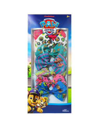 Clips de Pelo LUV HER Paw Patrol - 7 Lazos Antideslizantes 10.16 cm
