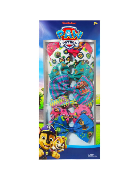 Clips de Pelo LUV HER Paw Patrol - 7 Lazos Antideslizantes 10.16 cm