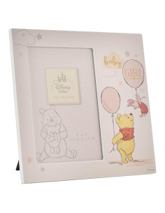 Marco de Foto Winnie The Pooh y Piglet Happy Homewares 18.5x18.5 cm
