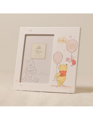 Marco de Foto Winnie The Pooh y Piglet Happy Homewares 18.5x18.5 cm