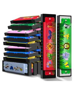 50 Armónicas para Niños Wholelovein - Juguete Musical Colorido