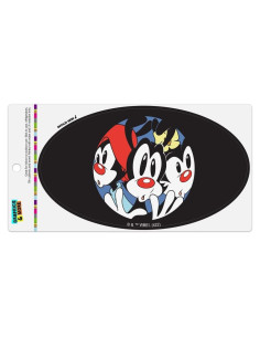 Imán Ovalado de Vinilo Animaniacs Graphics & More 17.8x10.2cm