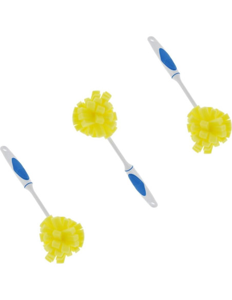 Esponjas de limpieza con mango Scrub Buddies 3 Pack