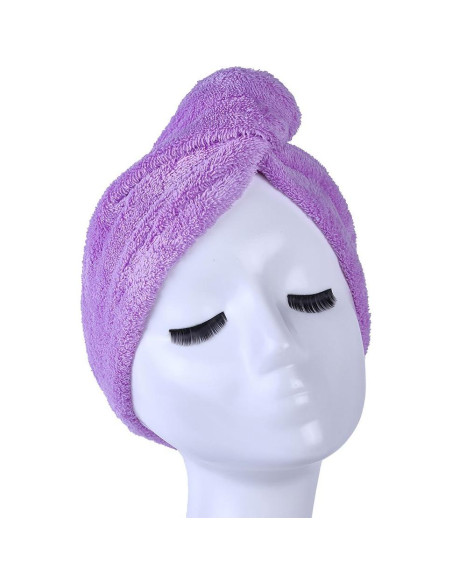 Toalla Turbante Microfibra YYXR - Súper Absorbente 2 Piezas