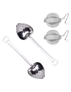 Paquete de 4 Infusores de Té Acero Inoxidable YUANHONGJIAN