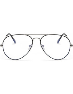 Gafas de Aviador HJSTES Lentes Anti Luz Azul para Hombres y Mujeres 2