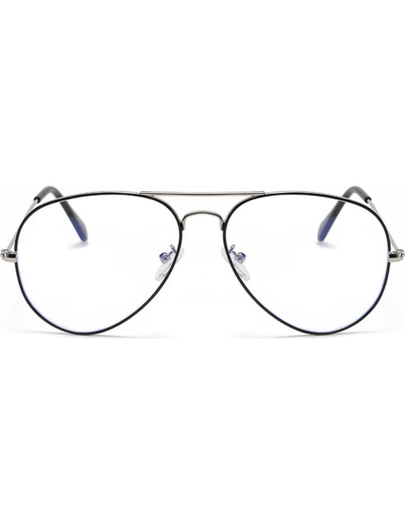 Gafas de Aviador HJSTES Lentes Anti Luz Azul para Hombres y Mujeres