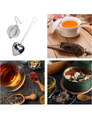 Paquete de 4 Infusores de Té Acero Inoxidable YUANHONGJIAN
