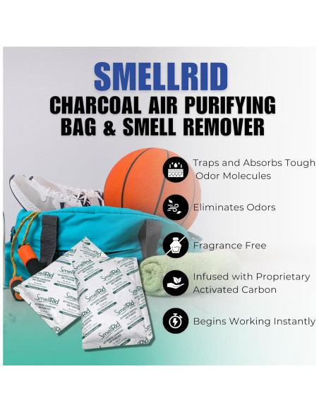 Bolsa Purificadora de Aire SMELLRID 250g - Eliminador de Olores Natural