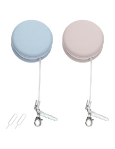 Juego de Limpiadores de Pantalla MECCANIXITY 2 Pcs Azul Rosa