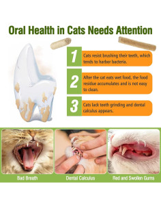 Palitos Masticables para Gato Puxulyiz 50g - Higiene Oral y Aliento Fresco 2