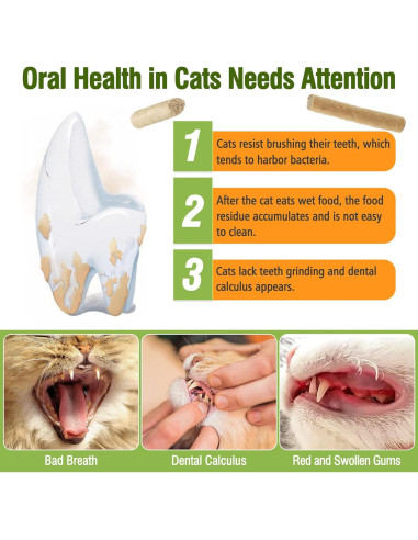 Palitos Masticables para Gato Puxulyiz 50g - Higiene Oral y Aliento Fresco